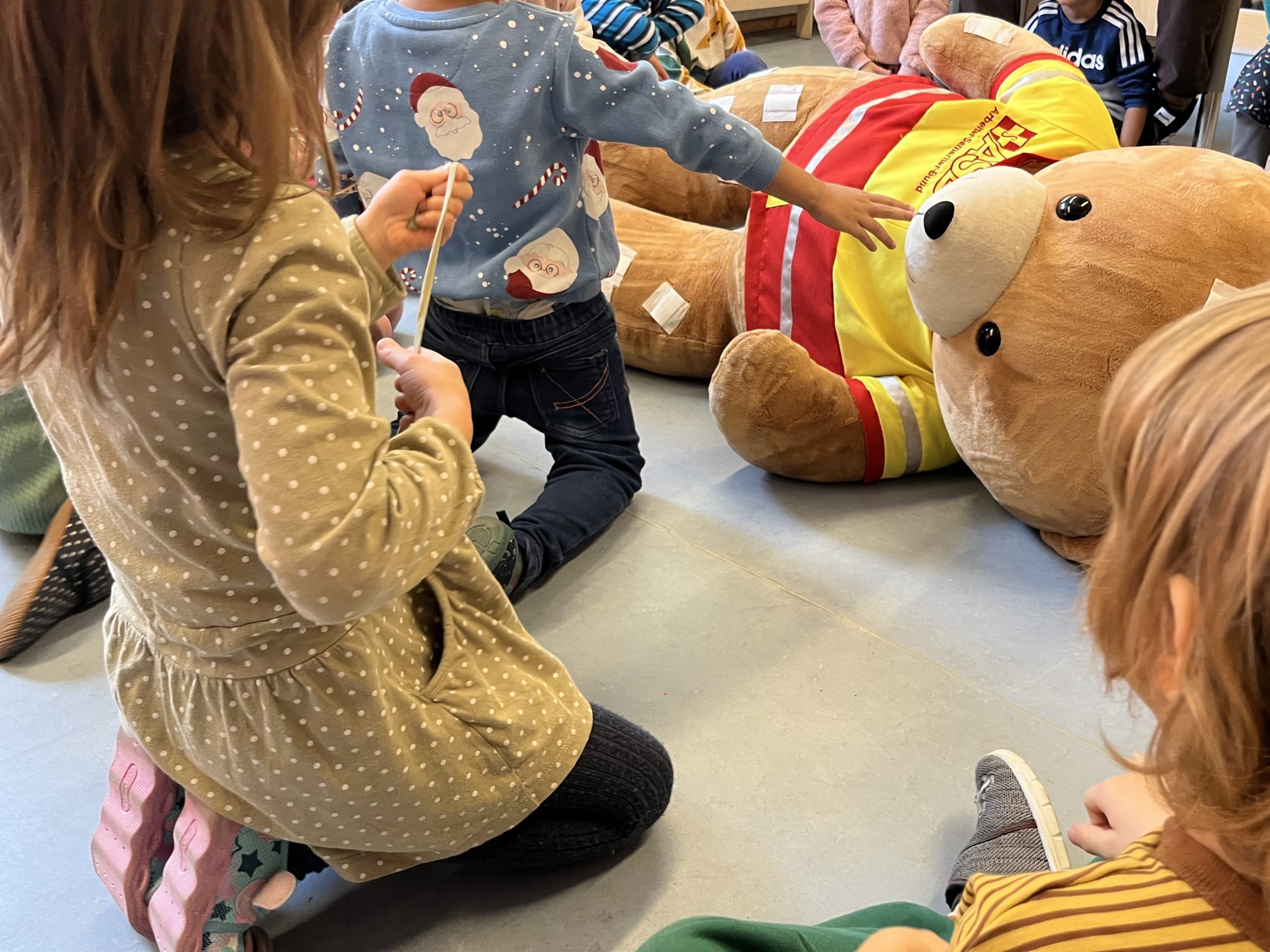 Pflasterhelden im Kindergarten Wirbelwind