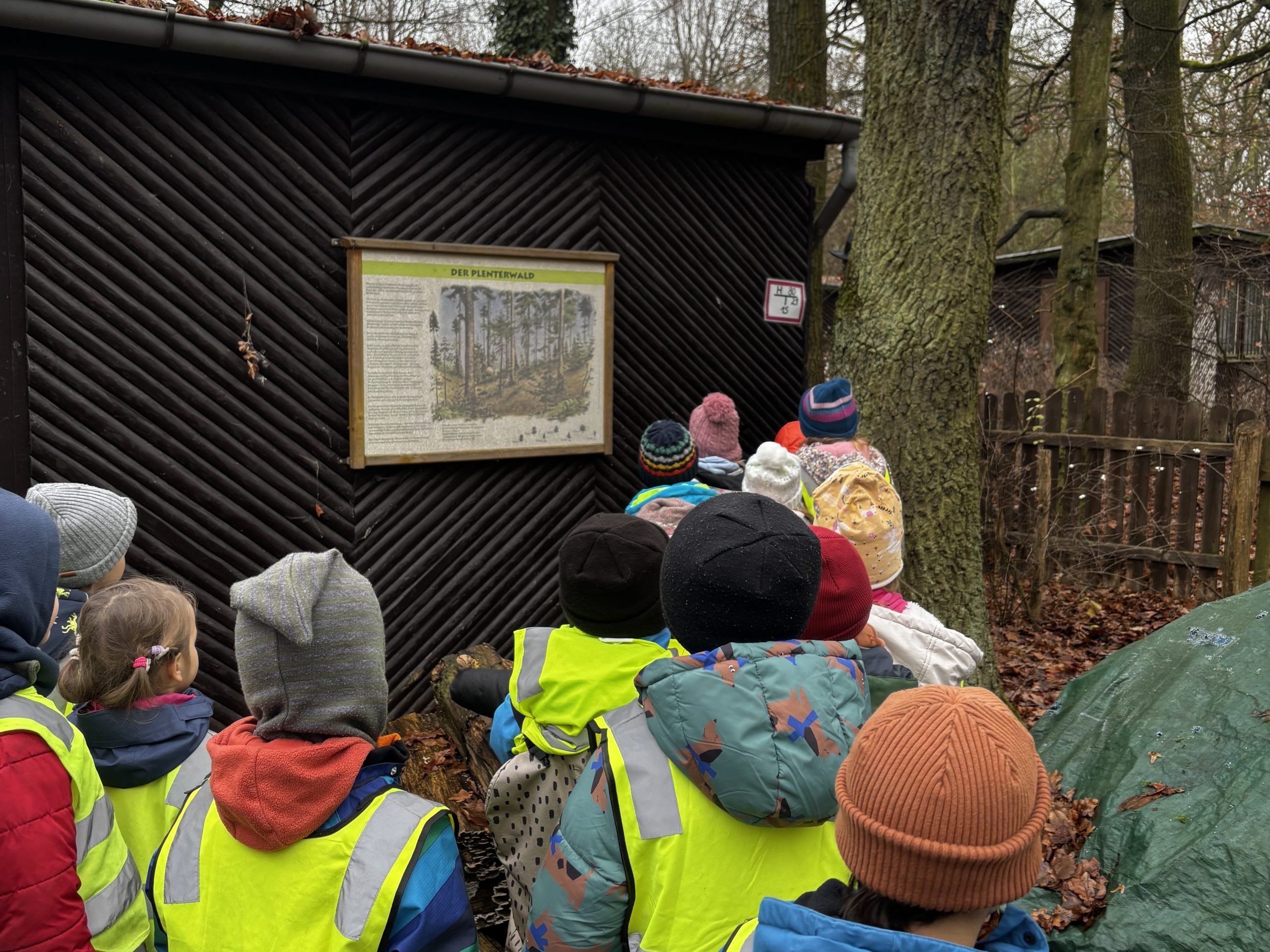 Zu Besuch in der Waldschule im Plänterwald